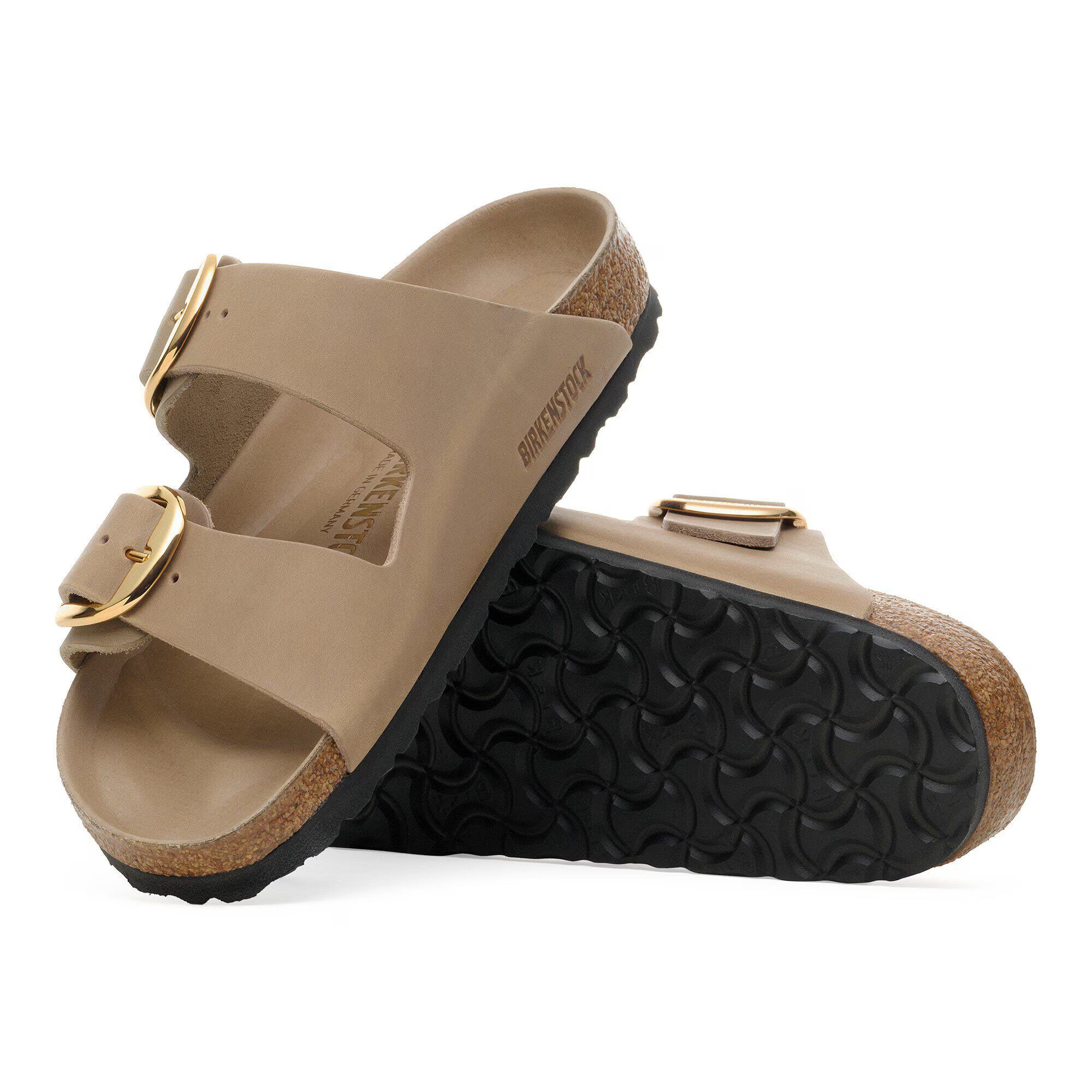 Arizona Big Buckle Natural Leather Oiled