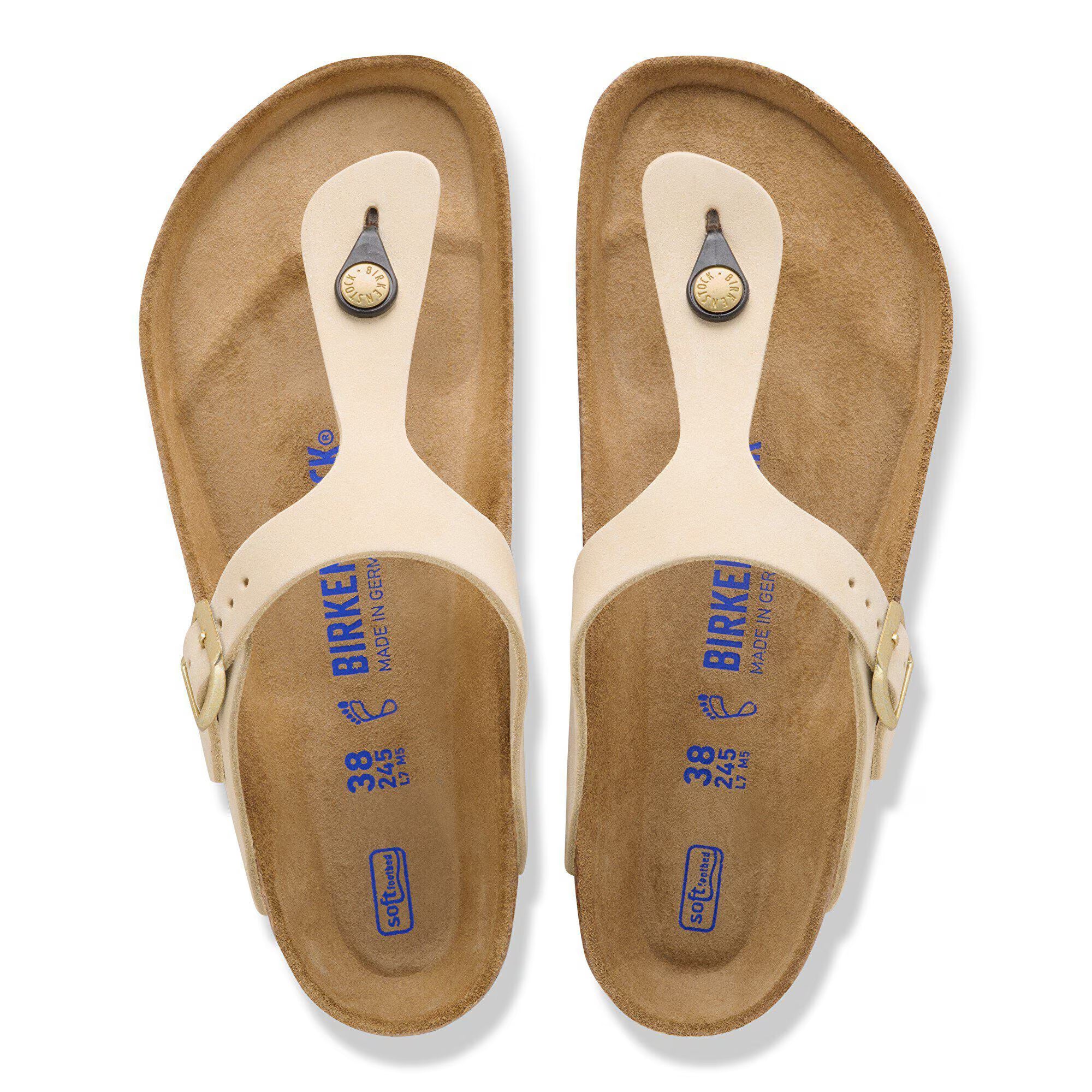 Gizeh Soft Footbed Nubuk Leather