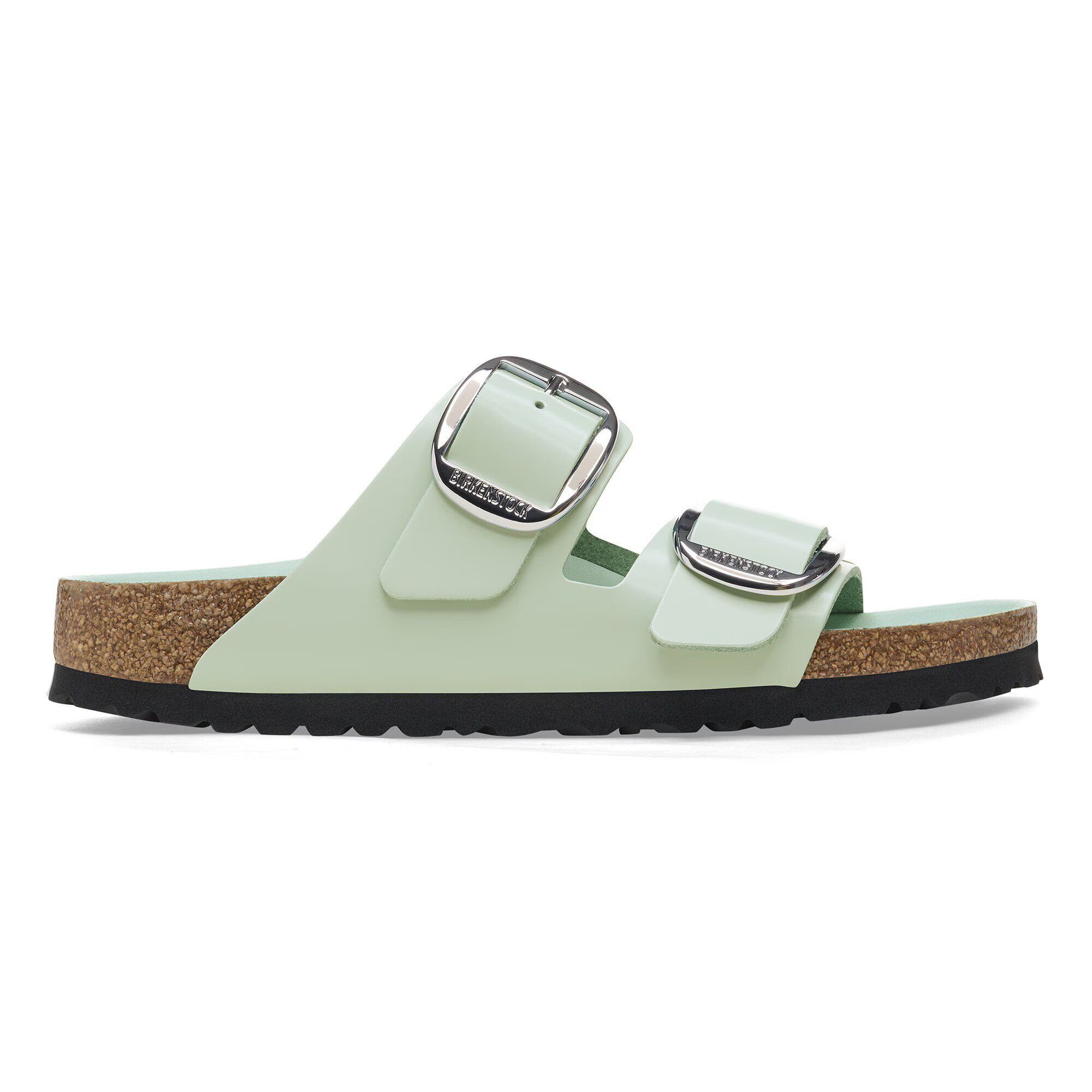 Arizona Big Buckle Natural Leather Patent