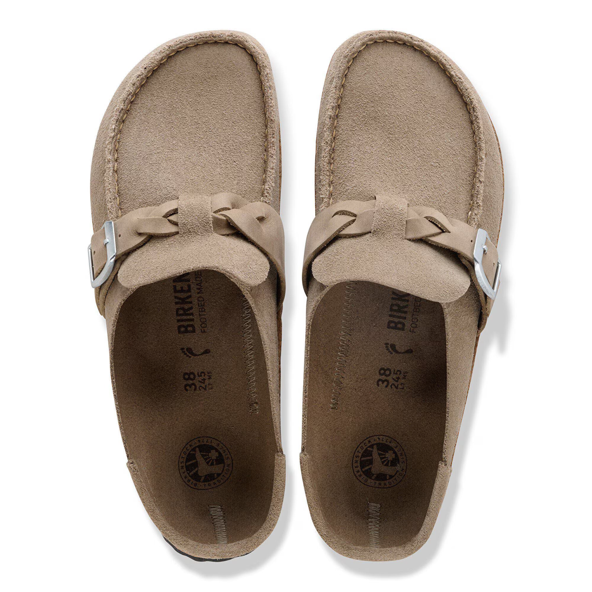 Buckley Braided Suede Leather