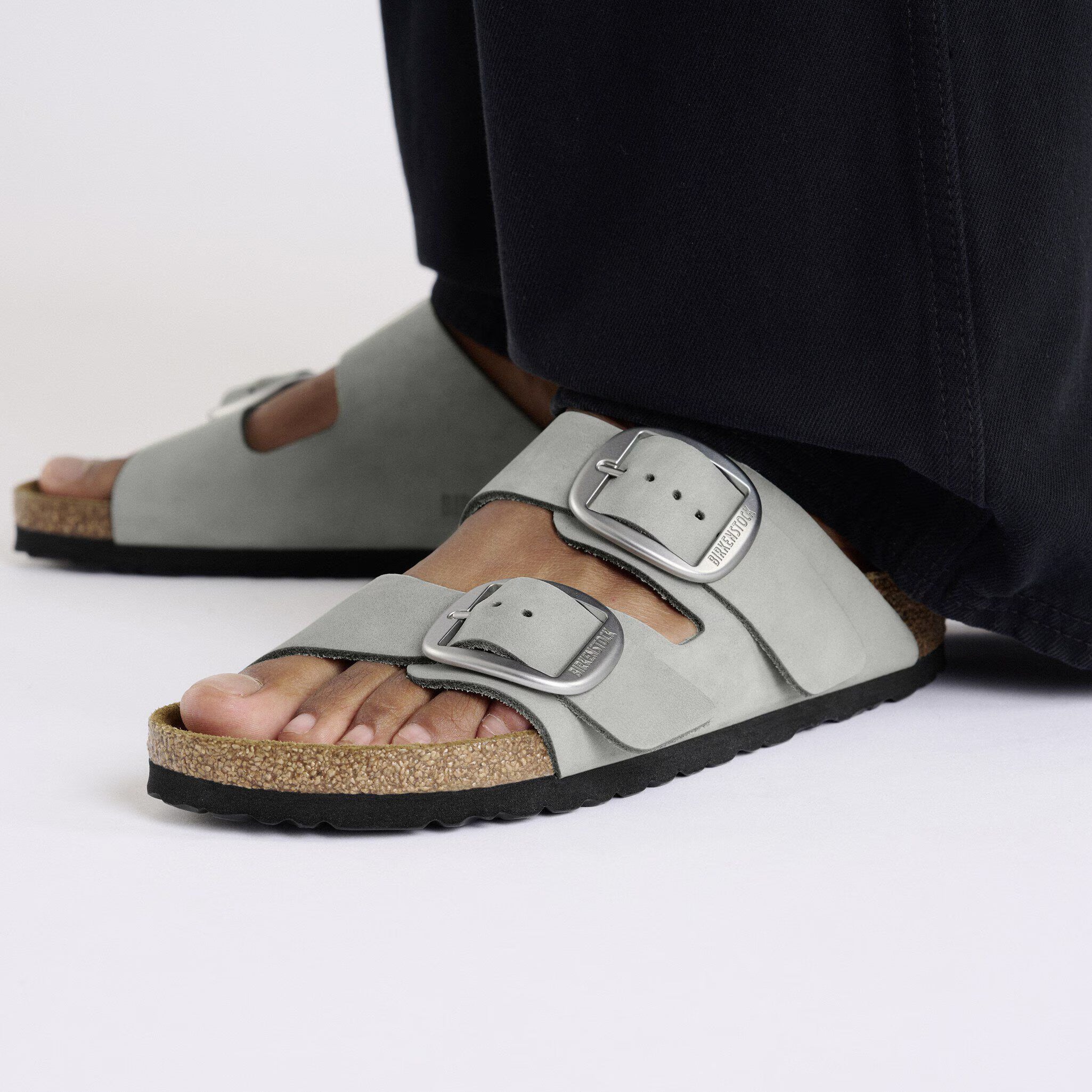 Arizona Big Buckle Nubuk Leather