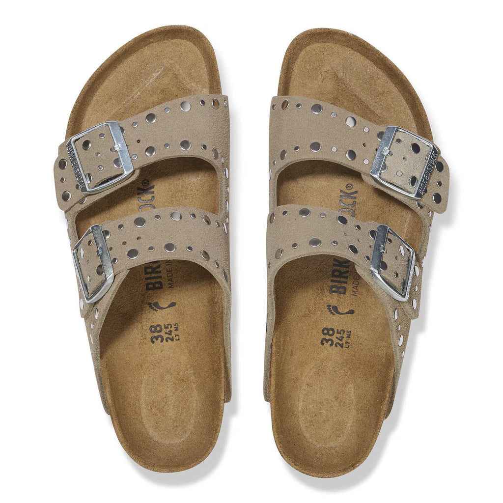Arizona Rivet Suede Leather