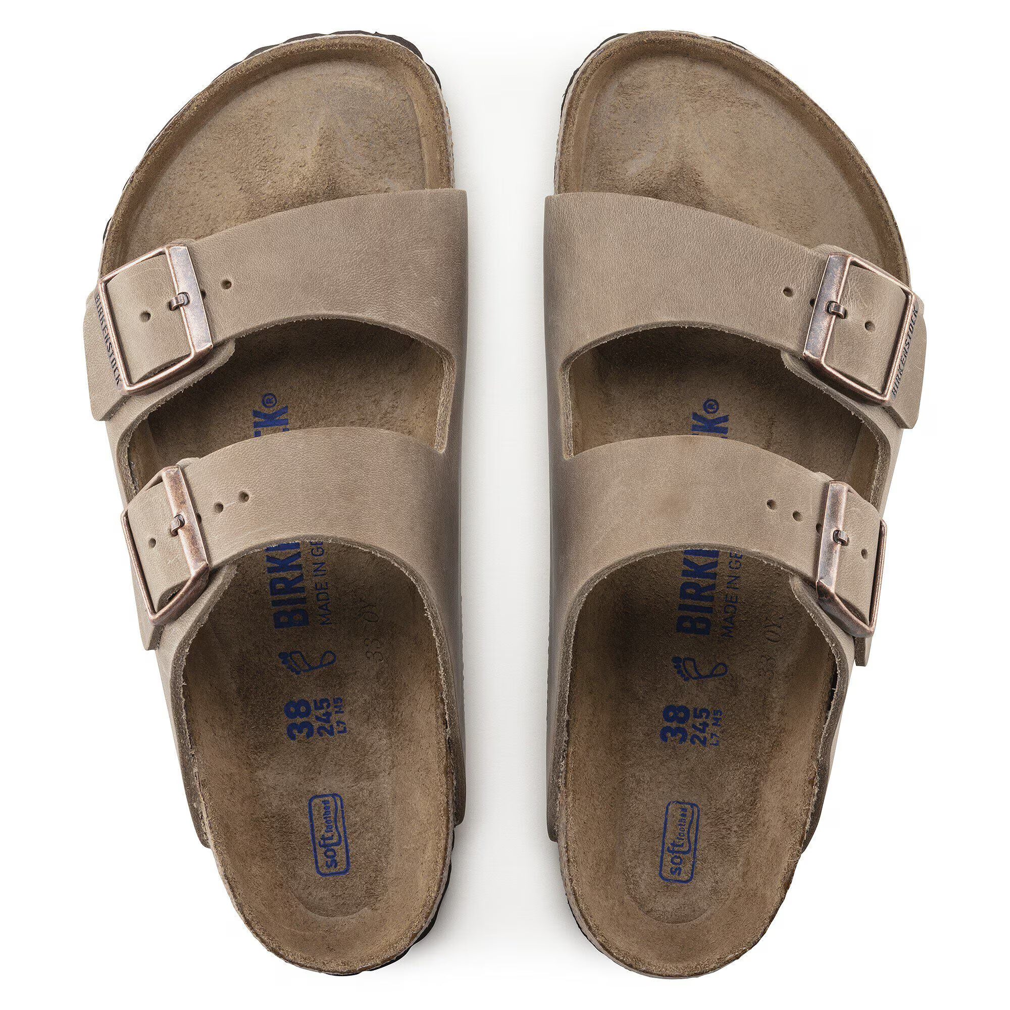 Arizona Soft Footbed Natural Leather Oiled