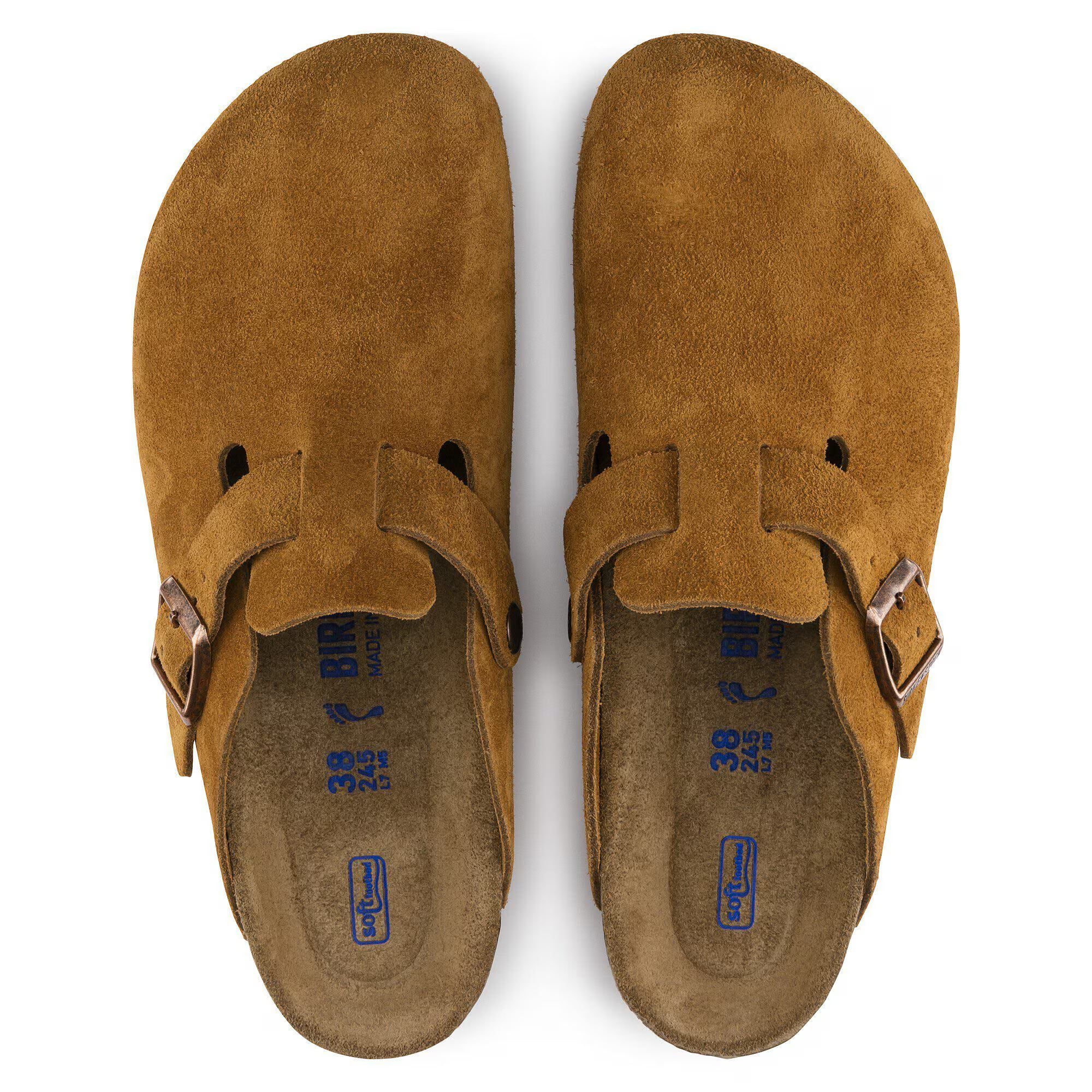 Boston Soft Footbed Suede Leather