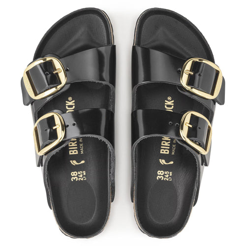 Arizona Big Buckle Natural Leather Patent