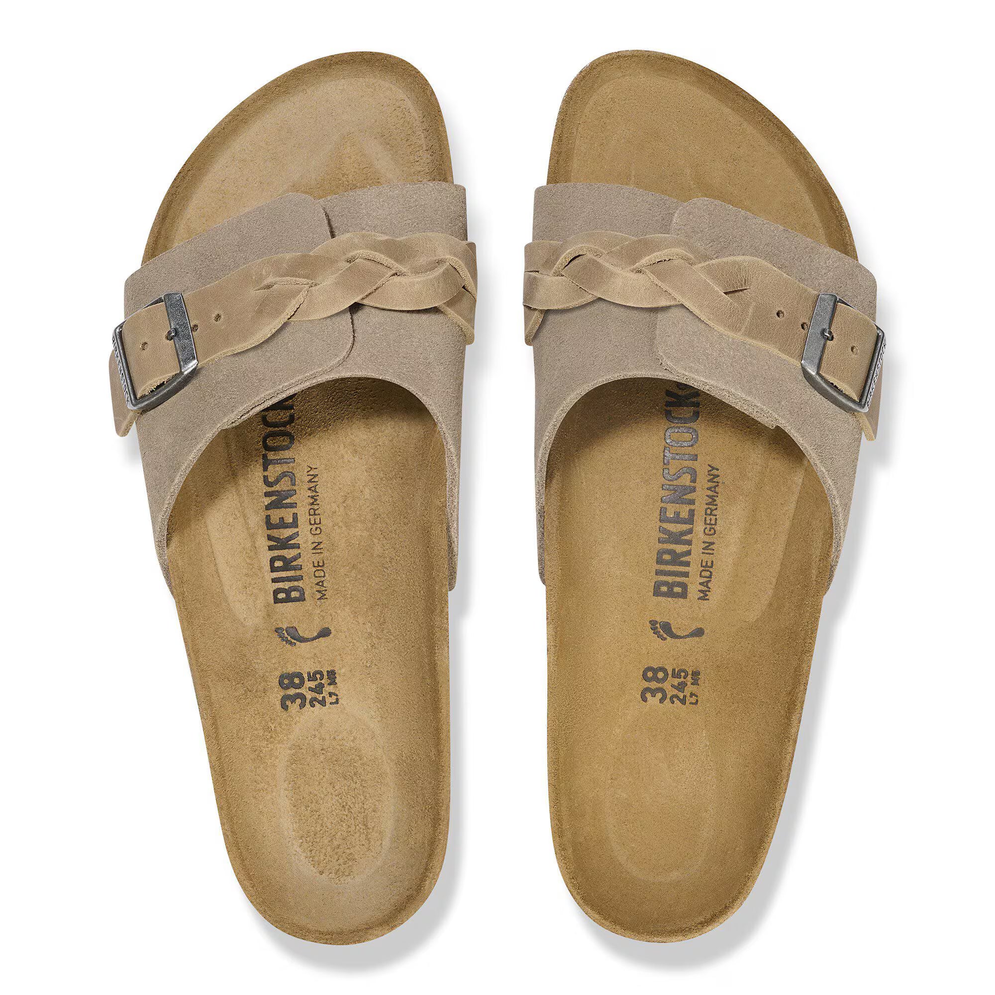 Oita Braided Suede Leather