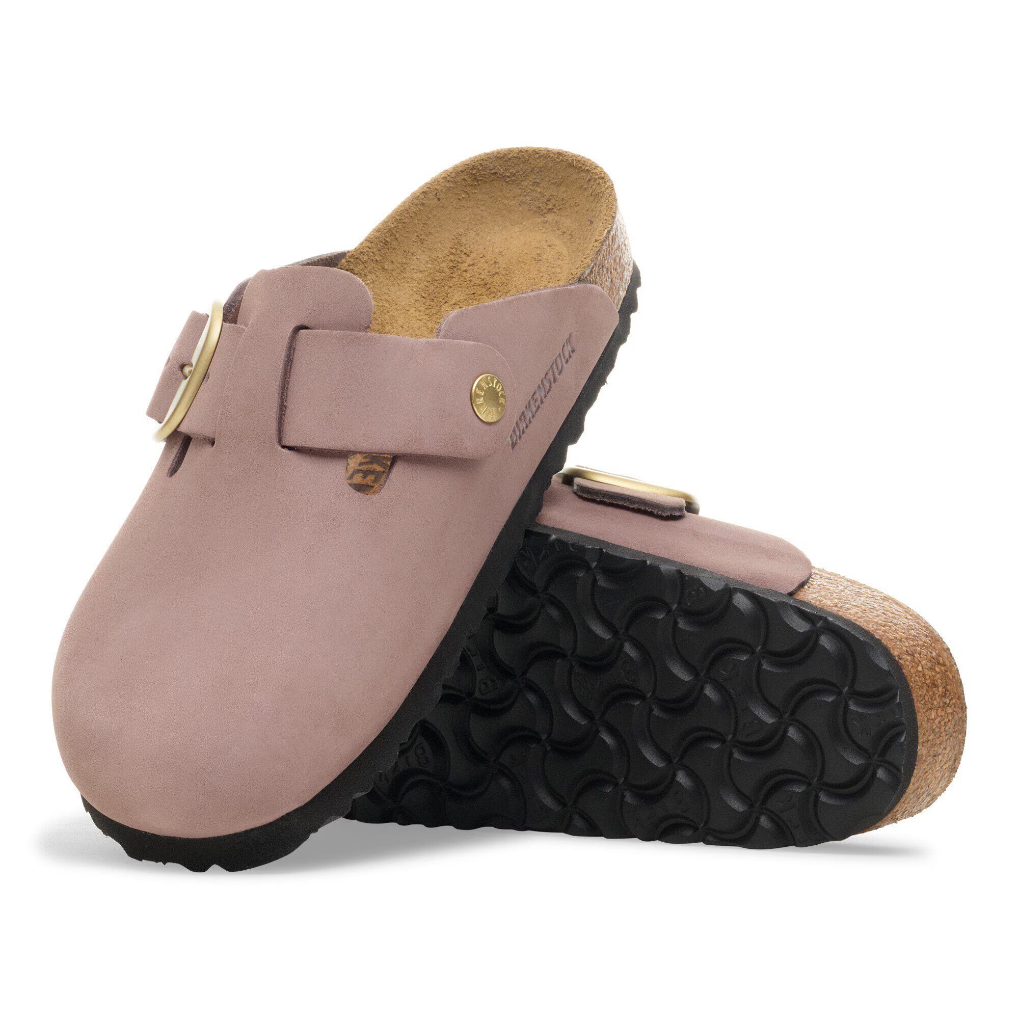 Boston Big Buckle Nubuk Leather