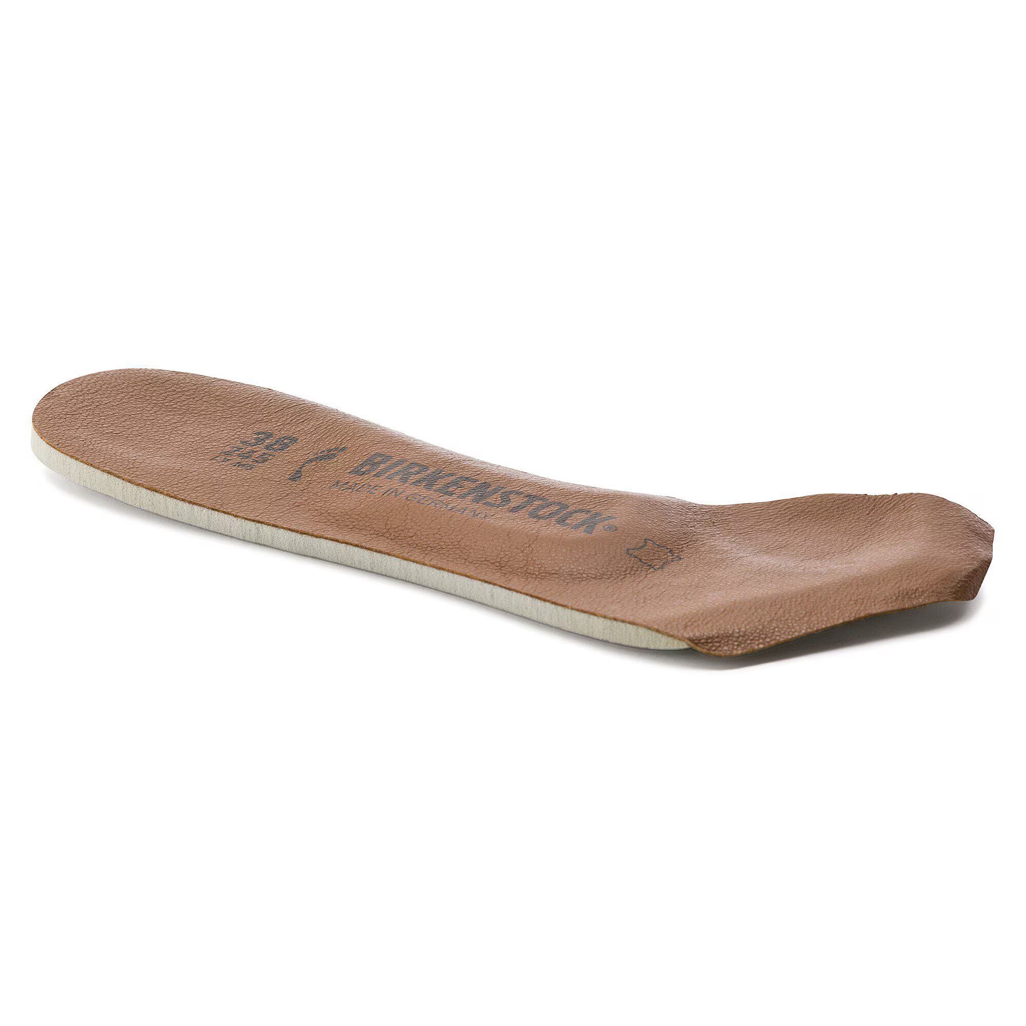 Comfort Toeless Insole Leather Natural Leather