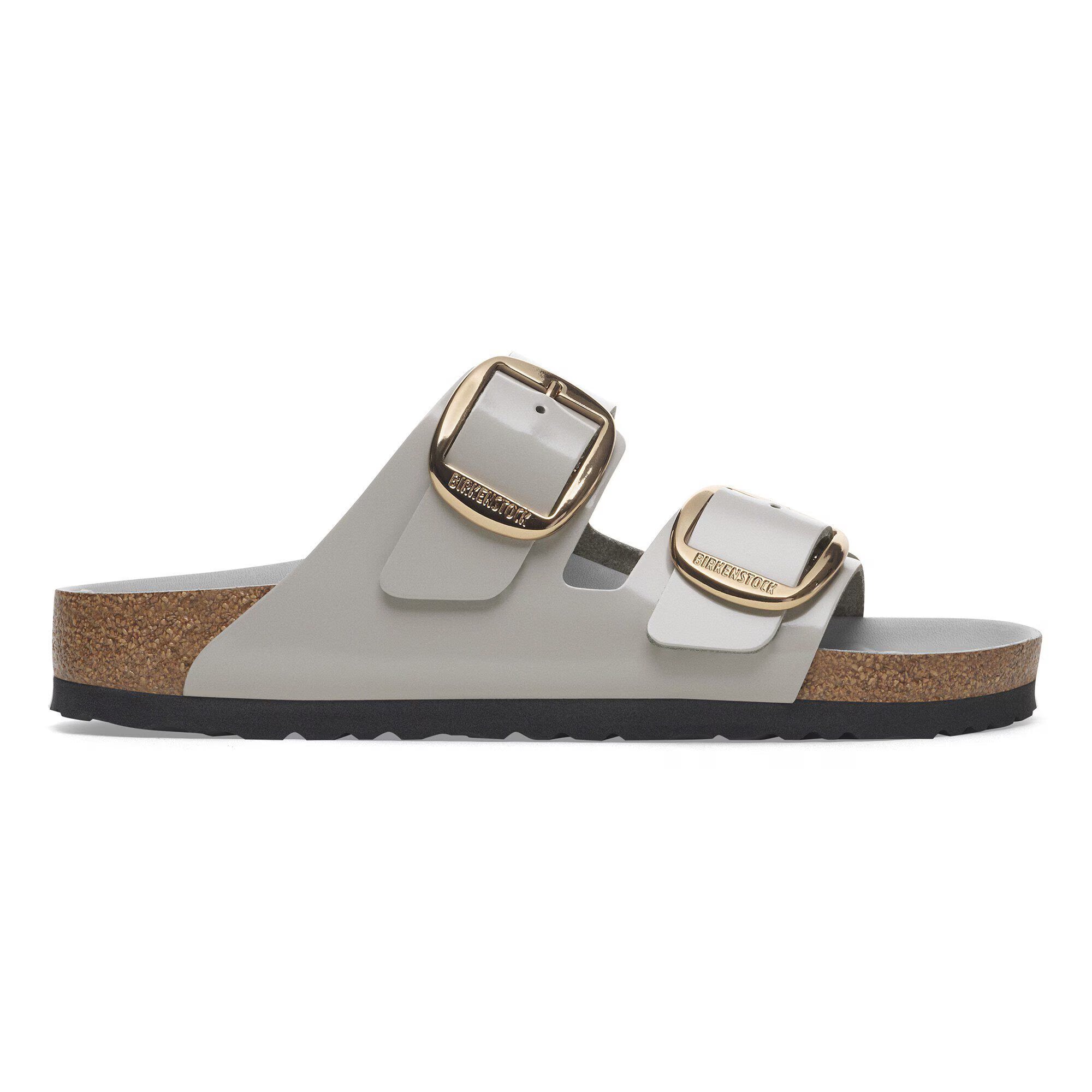 Arizona Big Buckle Natural Leather Patent