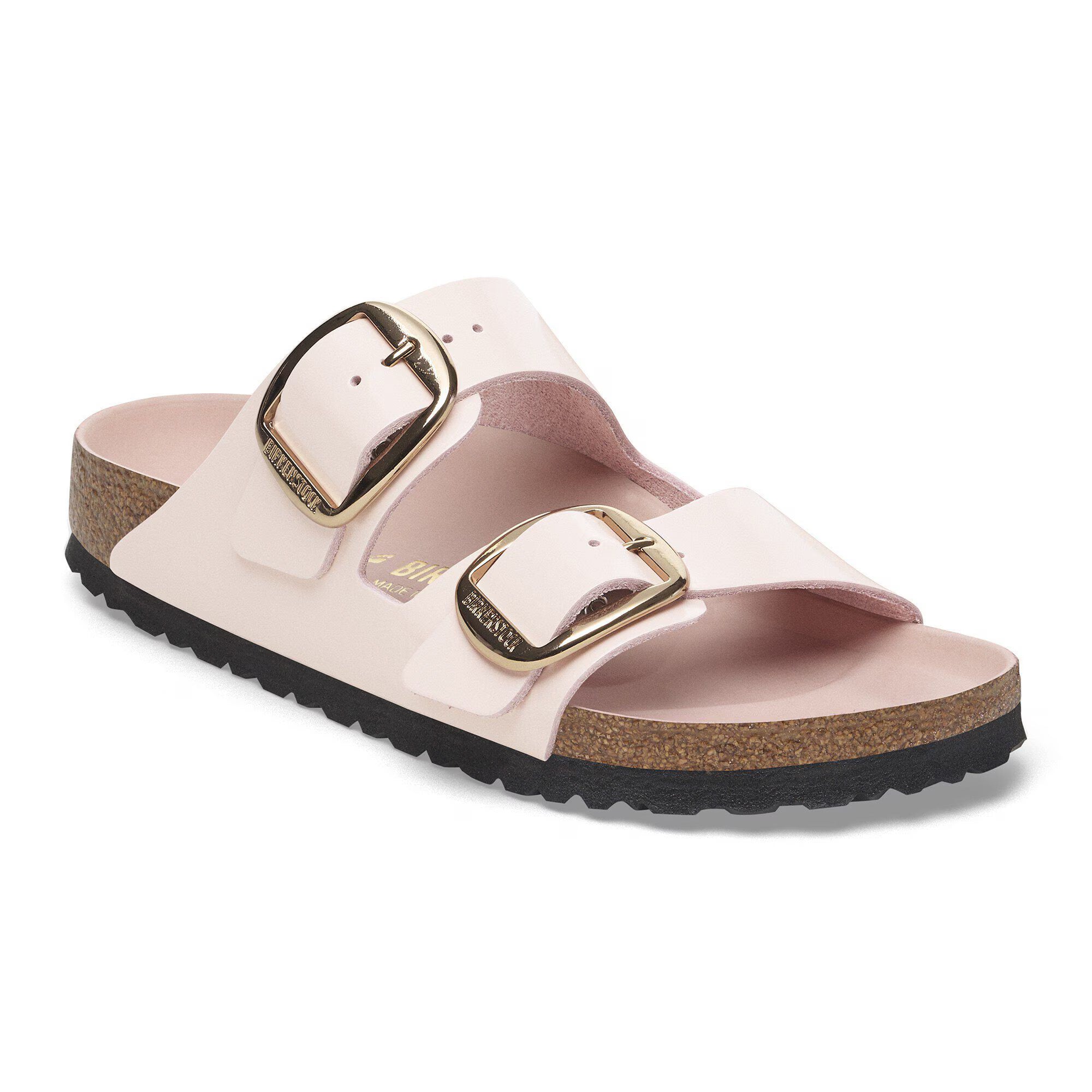 Arizona Big Buckle Natural Leather Patent