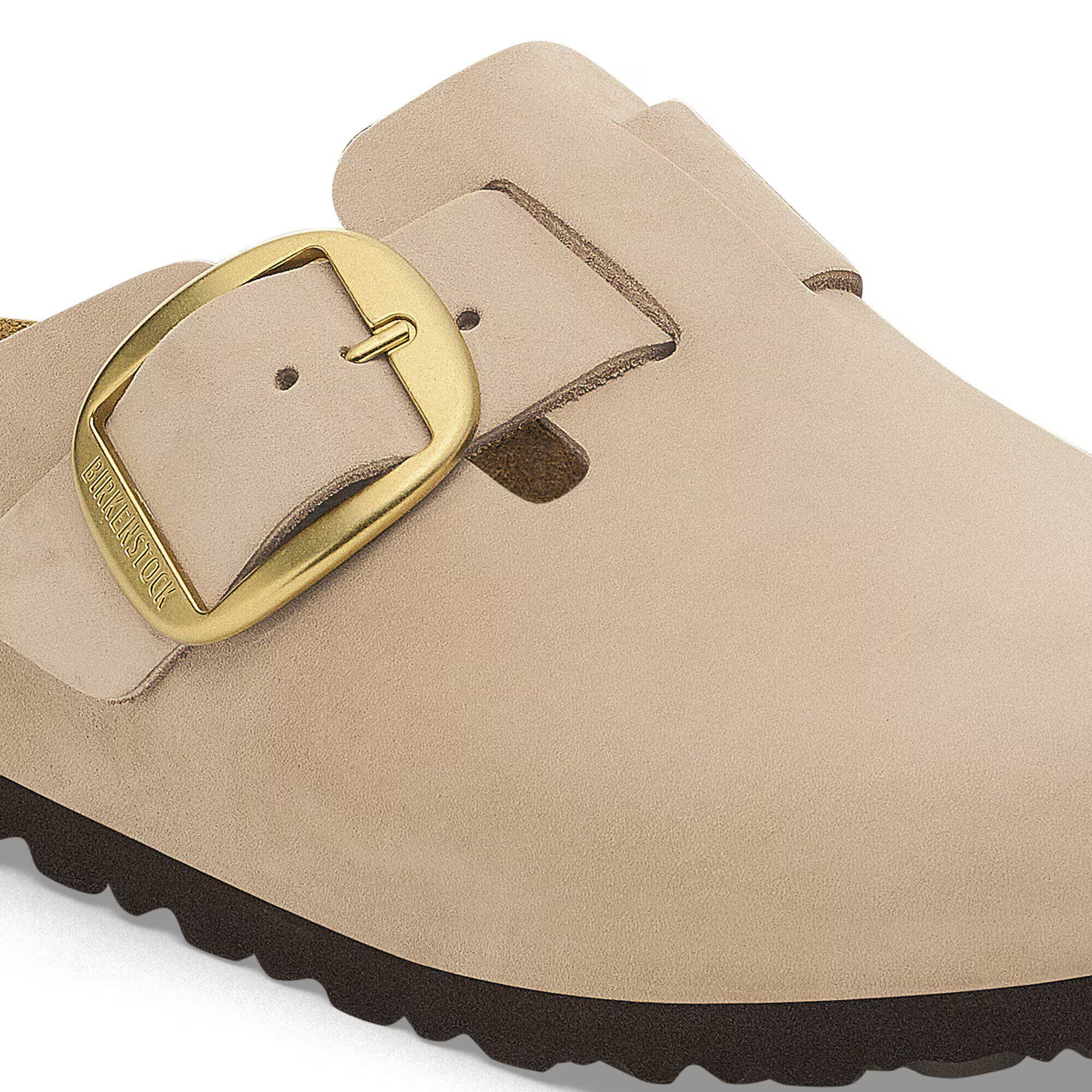 Boston Big Buckle Nubuk Leather