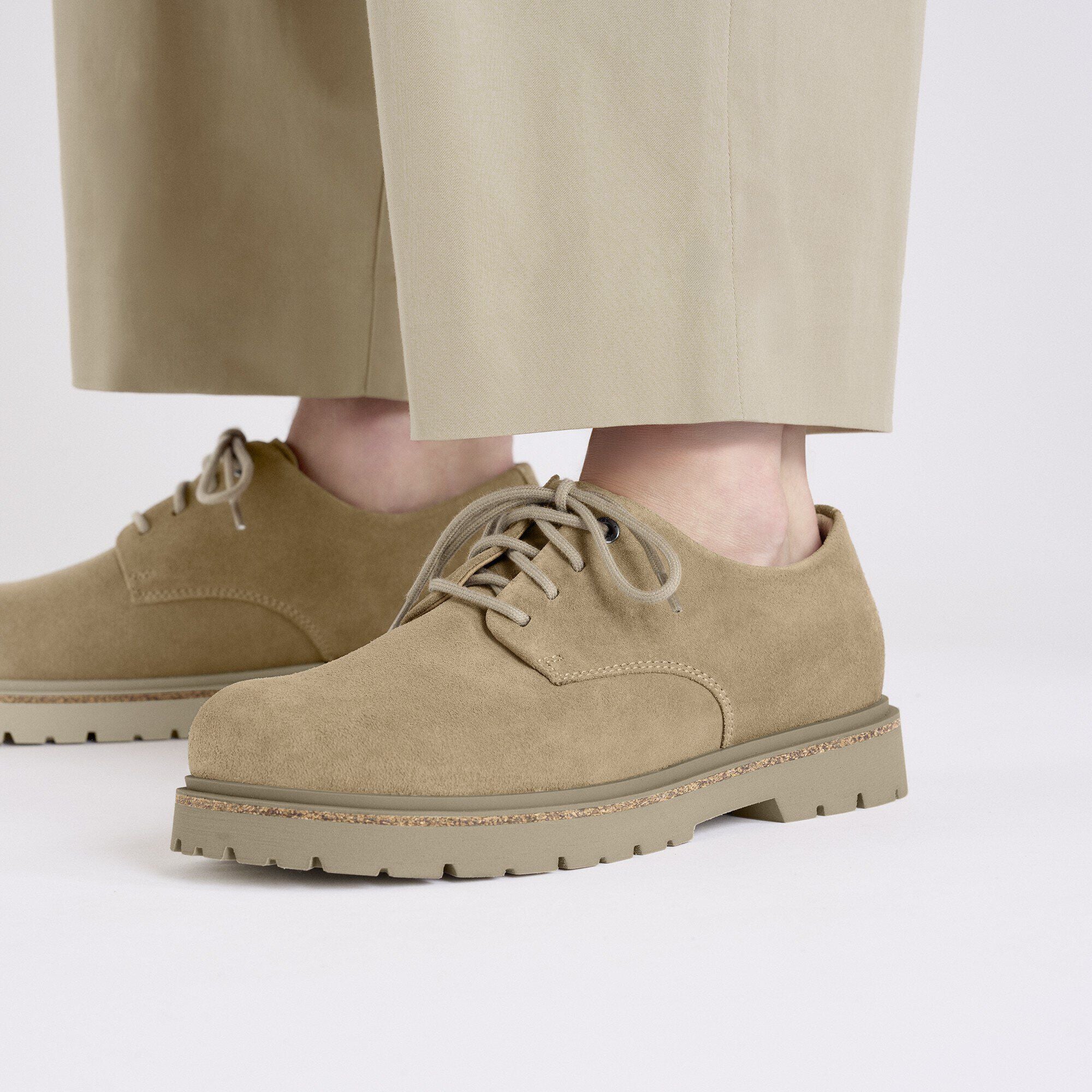 Highwood Lace Low Suede Leather