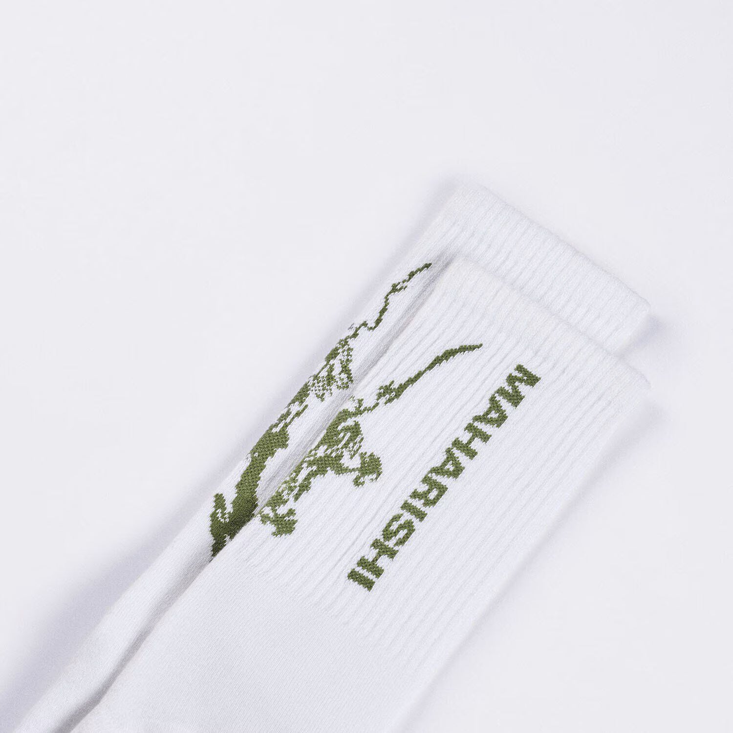 Maharishi Tabi Sports Socks Cotton/Polyamid/Elastane white